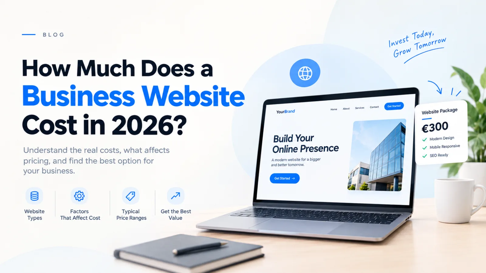 How Much Does a Business Website Cost in 2026? - ZURVIX Insights