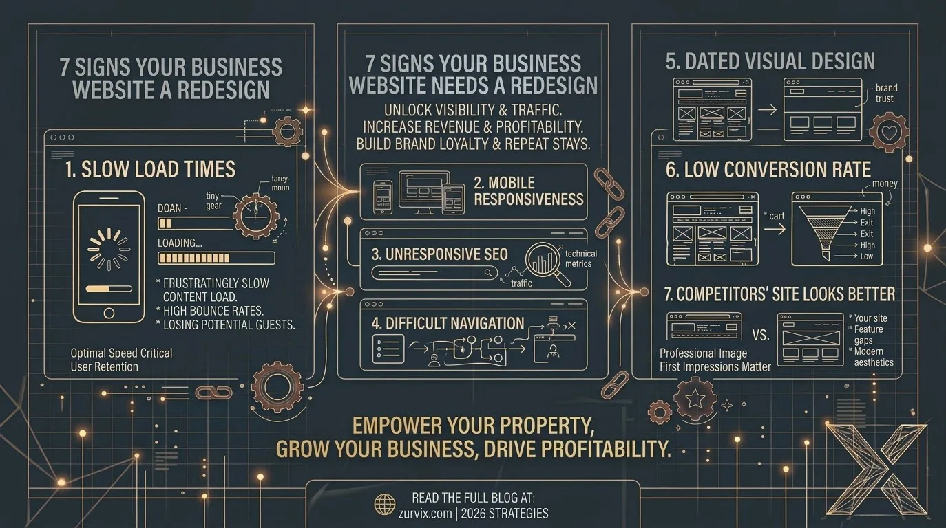 7 Signs Your Business Website Needs a Redesign - ZURVIX Insights