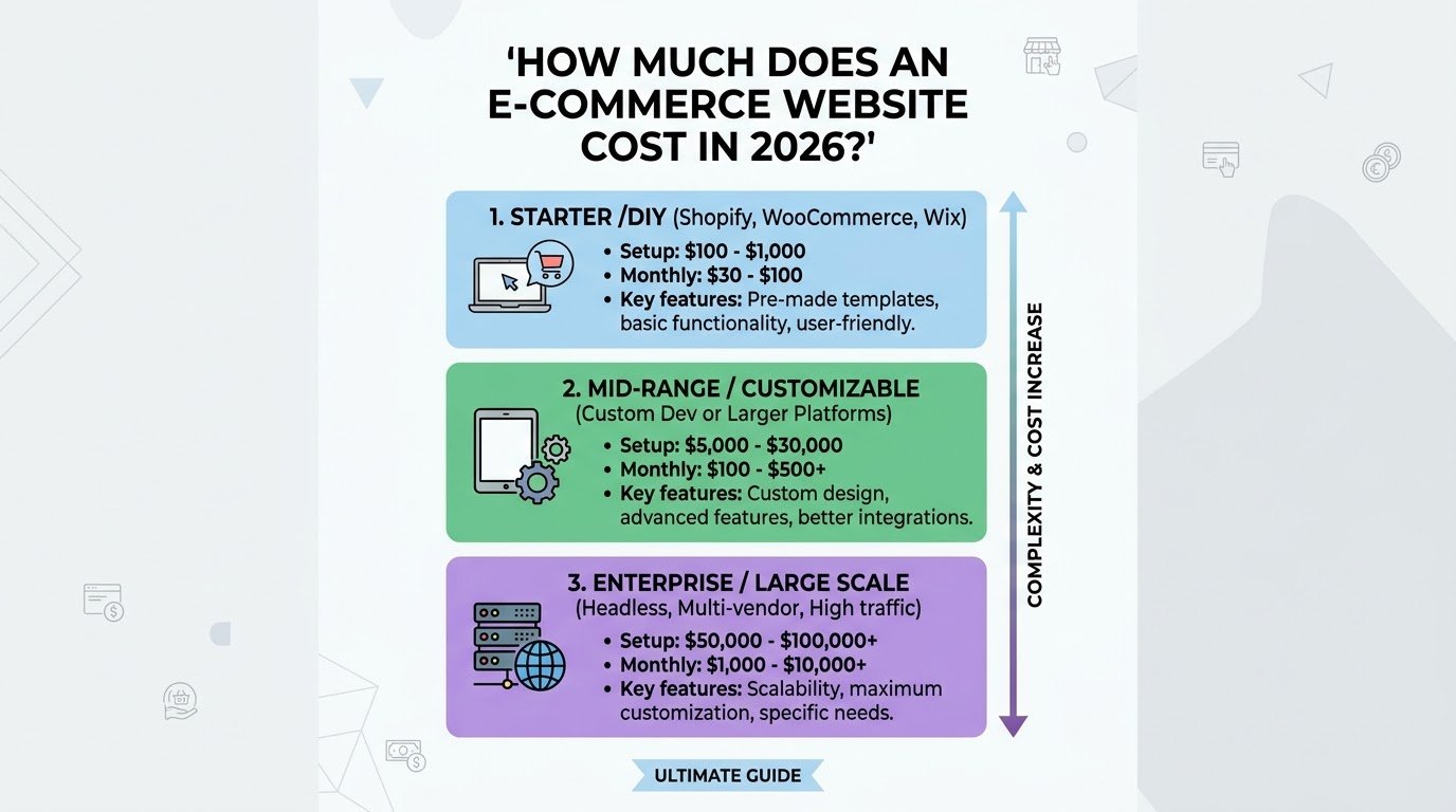 How Much Does an E-commerce Website Cost in 2026?