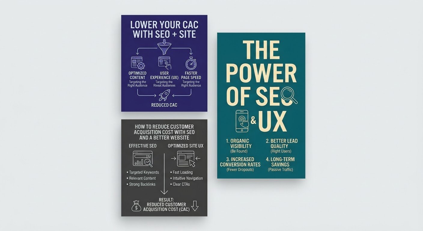 How to Reduce Customer Acquisition Cost With SEO and a Better Website