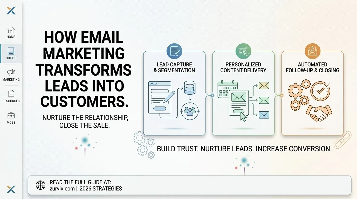 How Email Marketing Helps Businesses Turn Leads Into Customers - ZURVIX Insights