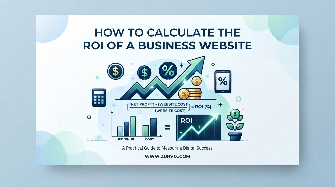 How to Calculate the ROI of a Business Website - ZURVIX